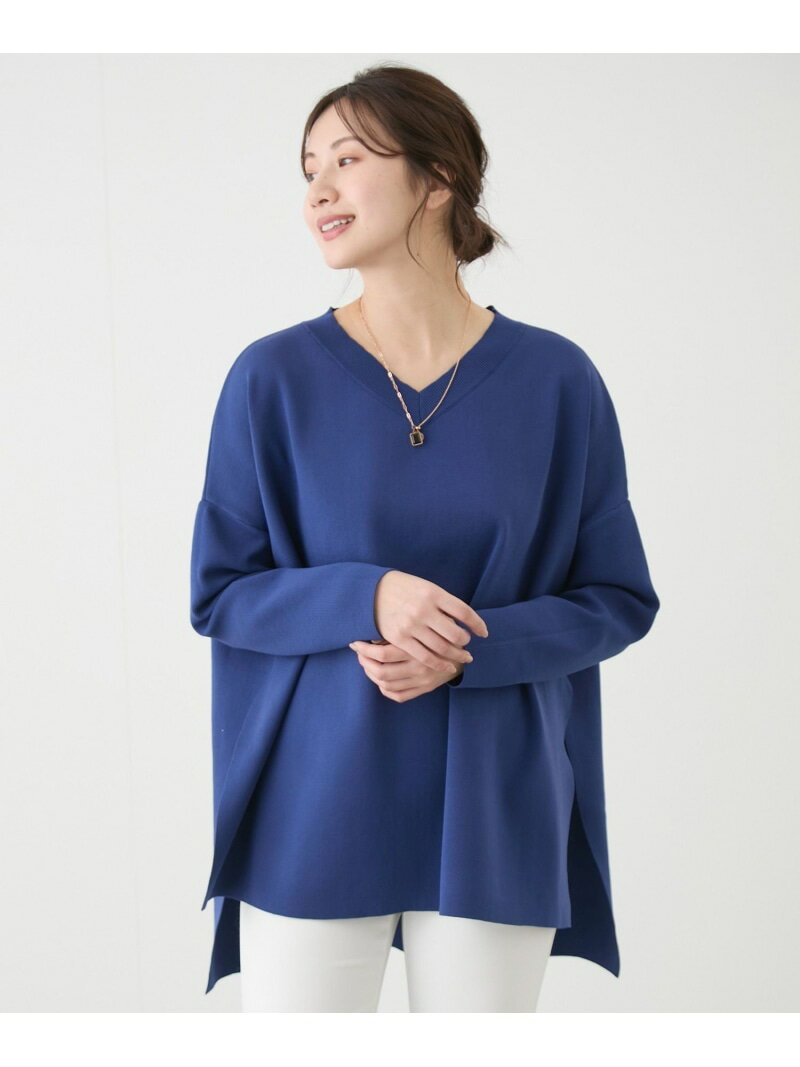 【SALE／30%OFF】ビッグシルエットニット JAYRO ジャイロ トップス ニット ブルー ...