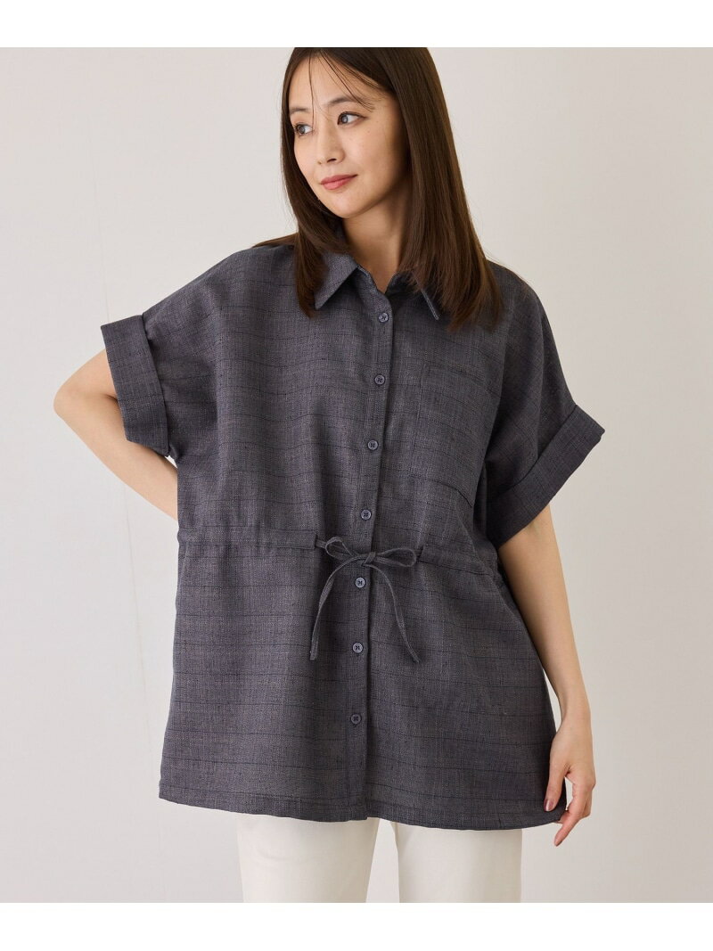 樂天商城 - 【SALE／30%OFF】ウェストドロストブラウス JAYRO ジャイロ トップス シャツ・ブラウス ベージュ グレー【RBA_E】【送料無料】[Rakuten Fashion]