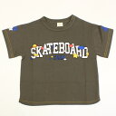 50%OFF セール SALE 【3枚で送料無料】半袖Tシャツ 発砲プリント ロゴプリント 男の子 キッズサイズ 子供服 リオボーイズ RIO BOYS