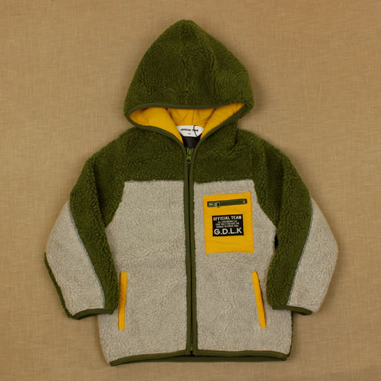 50％OFF セール SALE ボアジャケット フーディー 男の子 子供用 キッズサイズ 子供服 オフィシャルチー..