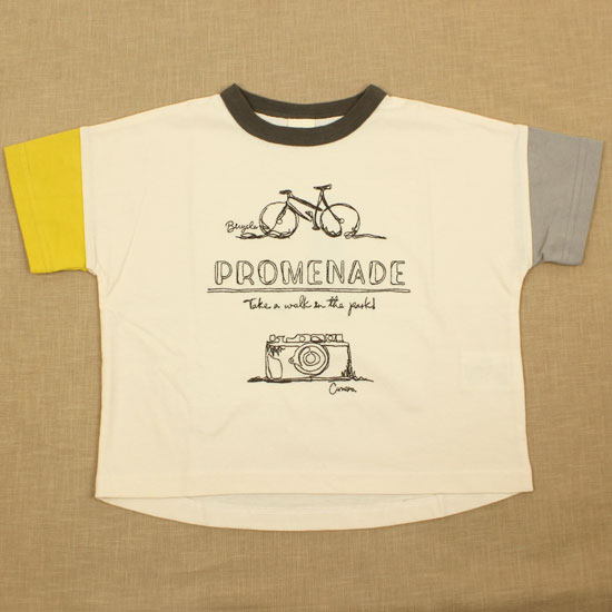 樂天商城 - 30％OFF セール SALE 【3枚で送料無料】半袖Tシャツ 刺繍 袖配色 男の子 キッズサイズ 子供服 リオボーイズ RIO BOYS