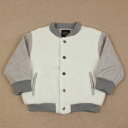 30%OFF セール SALE ボア切替ブルゾン スタジャン風 女の子 キッズサイズ 子供服 RIO GIRLS