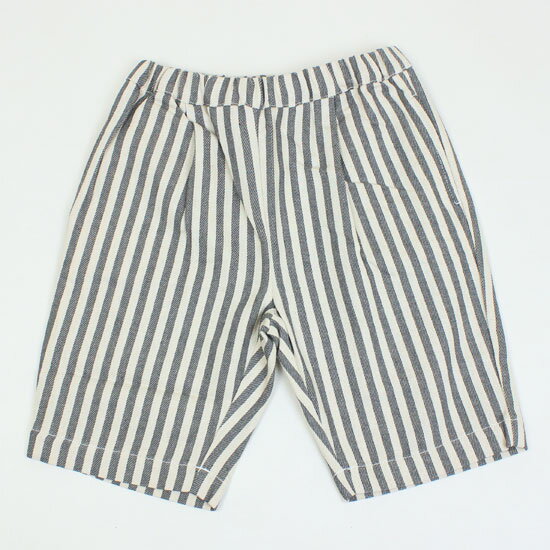 樂天商城 - 30％OFF セール SALE 【3枚で送料無料】 6分丈パンツ ストライプ タック 男の子 キッズサイズ 子供服 RIO BOYS リオボーイ