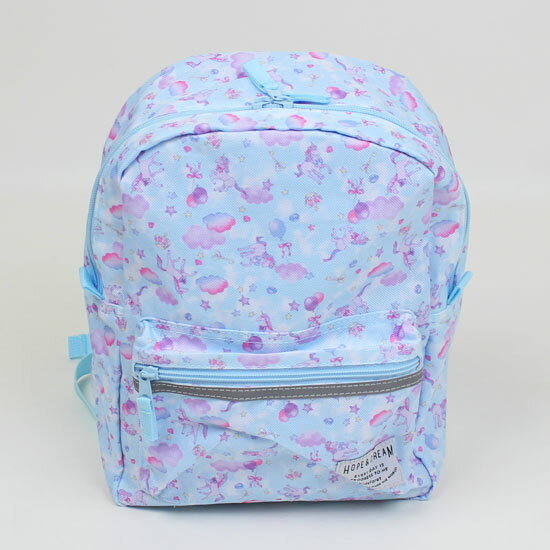 樂天商城 - リュック バックパック ユニコーン キャンパス地 女の子 子供用 キッズサイズ キッズフォーレ Kids Foret