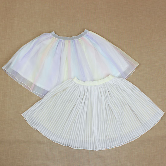 樂天商城 - 30％OFF セール SALE 【3枚で送料無料】 スカート チュール 裏地付き 女の子 キッズサイズ 子供服 ラ ポシェ ビスキュイ la poche biscuit
