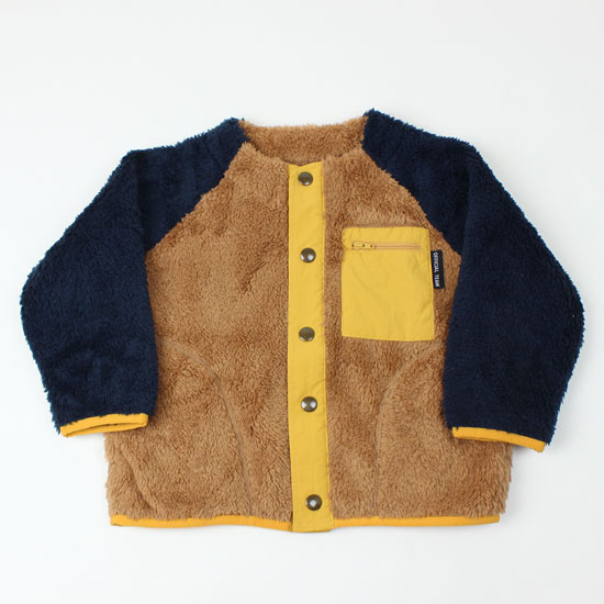 樂天商城 - ボアジャケット ラグラン ポケット ダブルポケット 男の子 子供用 キッズサイズ 子供服 オフィシャルチーム OFFICIAL TEAM