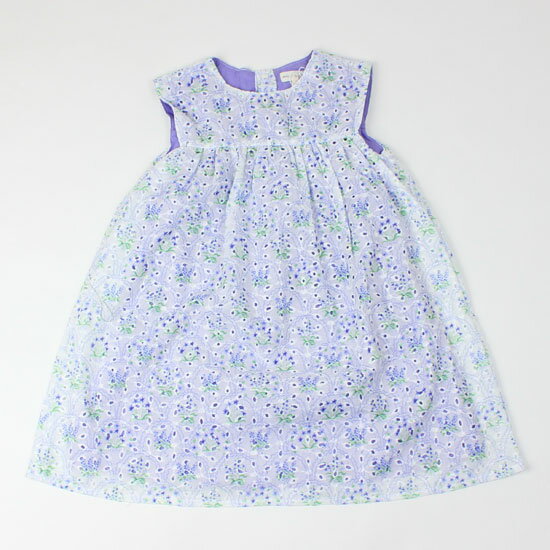 【3枚で送料無料】 刺繍ワンピース フレンチスリーブ 花柄 女の子 キッズサイズ 子供用 S.T.クローゼット S.T.CLOSET