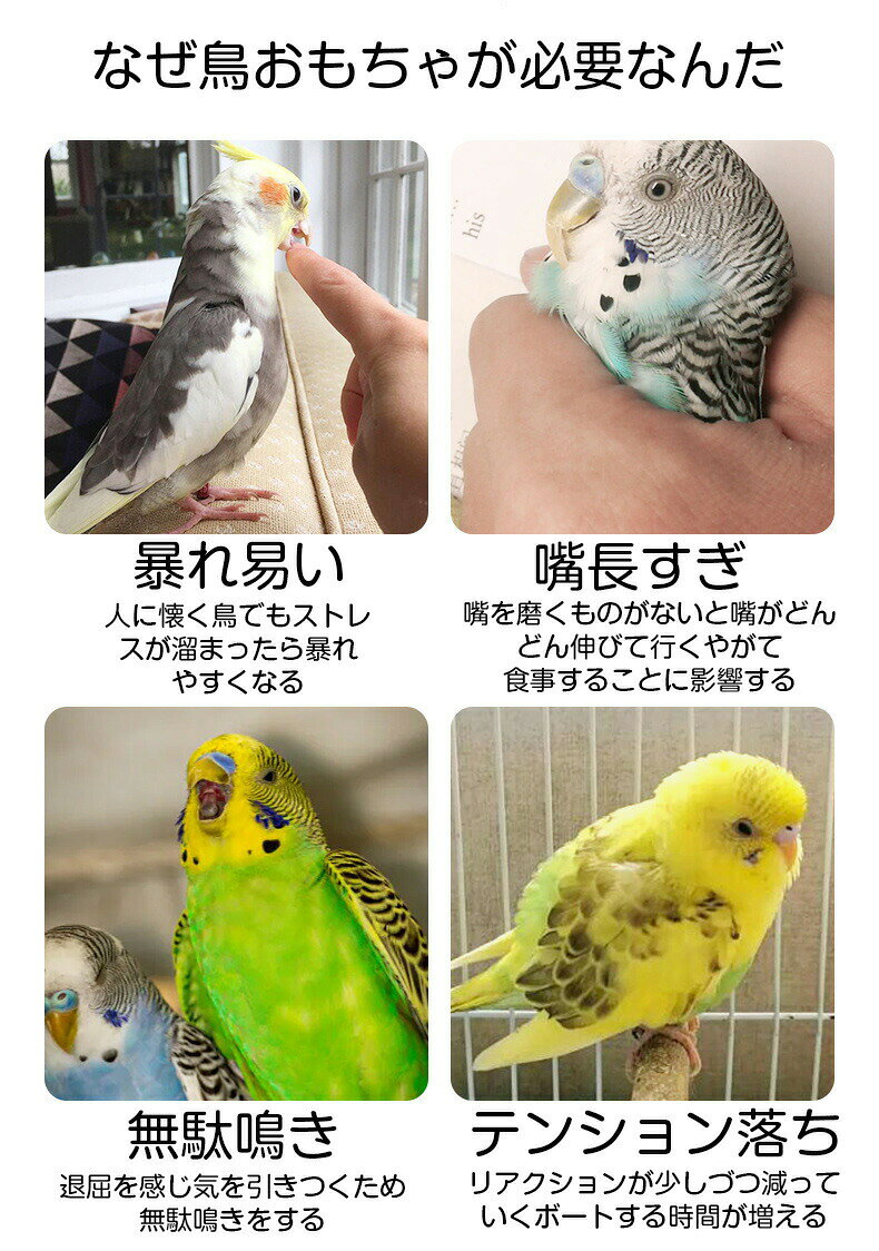 鳥おもちゃ 鳥グッズ ペットおもちゃ ペットグッズ 五点セット ルーレット 鳴らしおもちゃ 嘴磨き おしゃれ ケージ装飾 装飾 彩り 三色選べる 鳥用 鳴く 鳴き 選び 外し 取り 取り外し