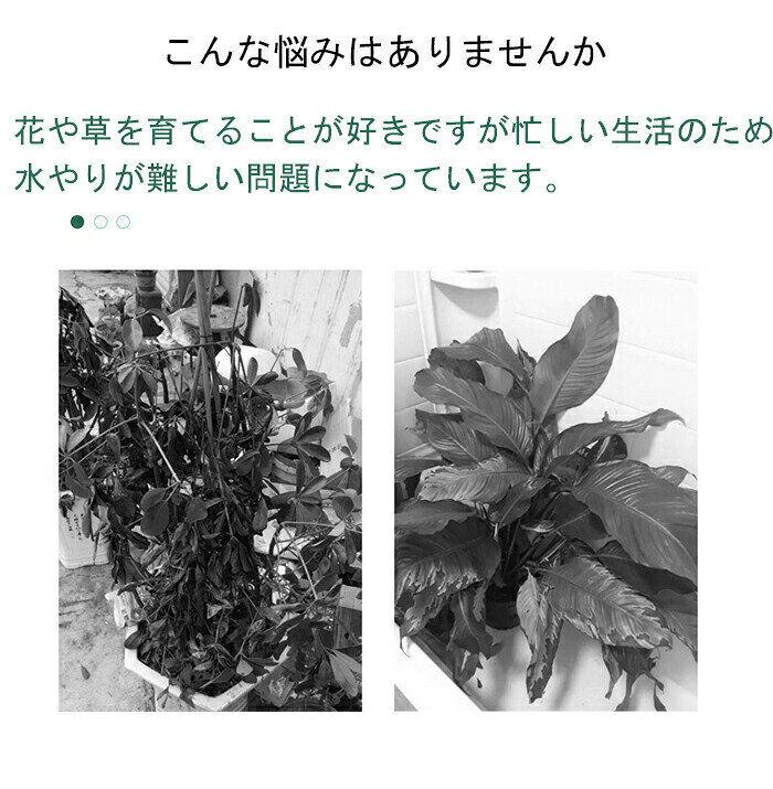 自動給水キャップ 9個セット 自動水やり器 水やり当番 自動水やり器 自動給水器 植...
