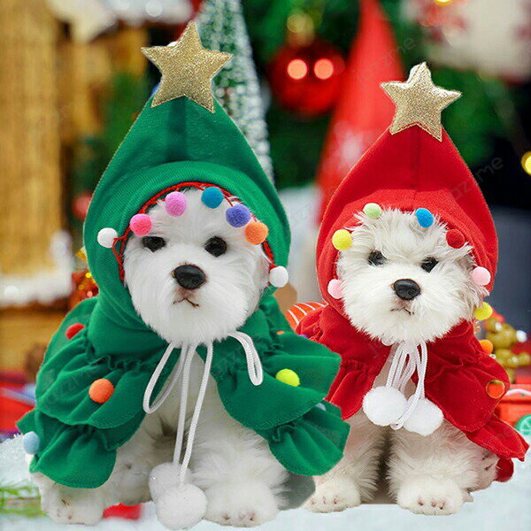 ペット クリスマス コスプレ クリスマスツリー ペット サンタ コスプレ クリスマスコスプレ ペットマット 犬 猫 ペット服 コスチューム 着ぐるみ 犬の服 ペット用 犬 猫 ペット 服 ドッグウェア ペット用品 ペット衣装 犬服 猫服 コスプレ 仮装 変装 変身 かわいい おしゃれ
