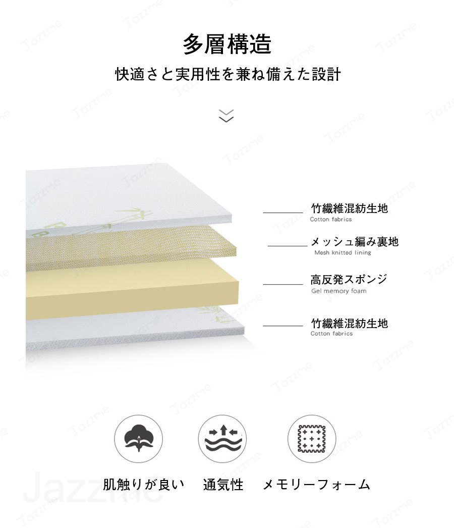 マットレス 高反発 シングル 敷布団 三つ折り 高反発マットレス 極厚4cm 3つ折り マットレス 折りたたみ 硬め ベッドマットレス シングルマットレス ベッドマット 高反発ウレタン 折りたたみマットレス [3]