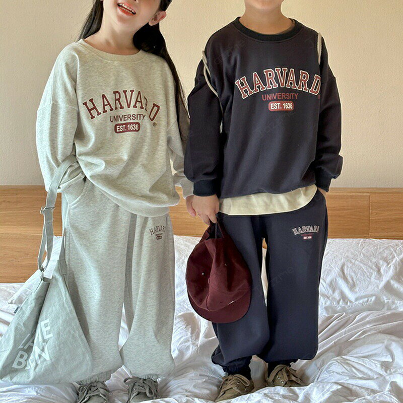 樂天商城 - セットアップ キッズ カジュアル おしゃれ 子供 スポーツ 春秋 子供 男女兼用 ボーイズ スウェット 日焼け防止 子供 長袖 2点セット シンプル 運動着 おしゃれ アウター キッズ 春秋 カジュアル カジュアルセット