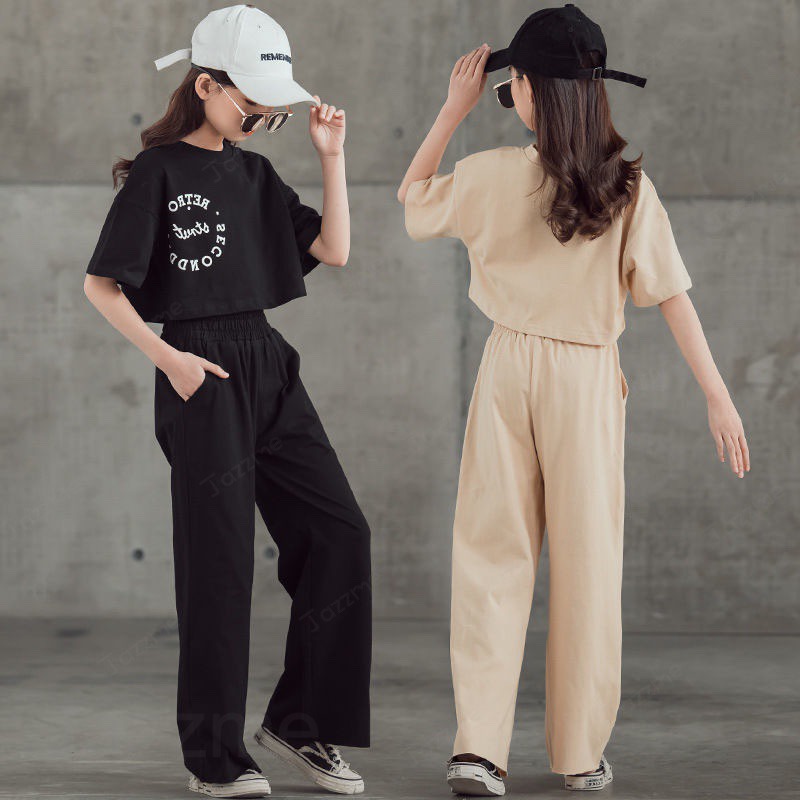 樂天商城 - 【2点セット】キッズダンス ダンス衣装 セットアップ ヒップホップ 半袖Tシャツ 男の子 女の子 トップス Tシャツ チアガール 演出服 キッズ ダンスウェア ジュニア ダンス 衣装 キッズ 男女兼用 夏服 練習着 応援団 団体服 迷彩 原宿系 発表会 jazz 120-170cm こどもの日
