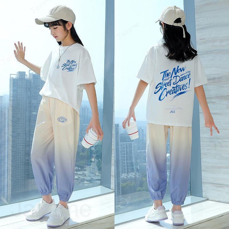 樂天商城 - 【2点セット】キッズダンス ダンス衣装 セットアップ ヒップホップ チュール ヘソ出し 女の子 トップス Tシャツ チアガール 演出服 キッズ ダンスウェア ジュニア ダンス 衣装 キッズ 男女兼用 練習着 応援団 団体服 迷彩 原宿系 発表会 jazz 120-170cm こどもの日