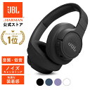 楽天1位 公式限定 JBL ワイヤレスヘッドホン TUNE770NC | 高音質 ノイズキャンセリング ヘッドホン ヘッドフォン オーバーイヤー Bluetooth 5.3 アプリ対応 ブルートゥース 折り畳み マルチポ…