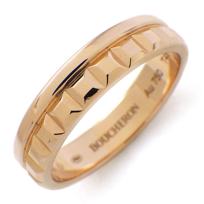 ブシュロン BOUCHERON リング キャトル ラディラント エディション ハーフ JAL00249 K18PG 8号 / #48 【中古】のサムネイル