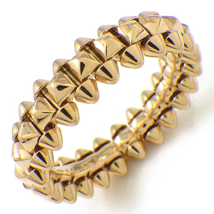 【最大1万円OFFクーポン＆P2倍】 カルティエ Cartier リング クラッシュドゥ カルティエ SM B4229800 K18PG 15号 / #55 【中古】のサムネイル