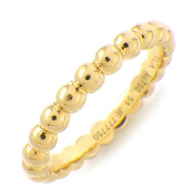 ヴァンクリーフ＆アーペル Van Cleef & Arpels リング ペルレ ゴールドパール ミディアム VCARO3Y500 K18YG 10.5号 / #51 【中古】のサムネイル