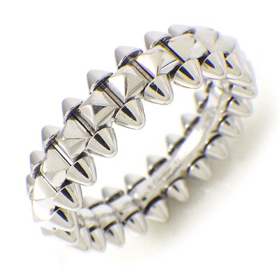 【15日限定ポイント3倍】 カルティエ Cartier リング クラッシュドゥ SM B4233152 K18WG 11.5号 / #52 【中古】のサムネイル