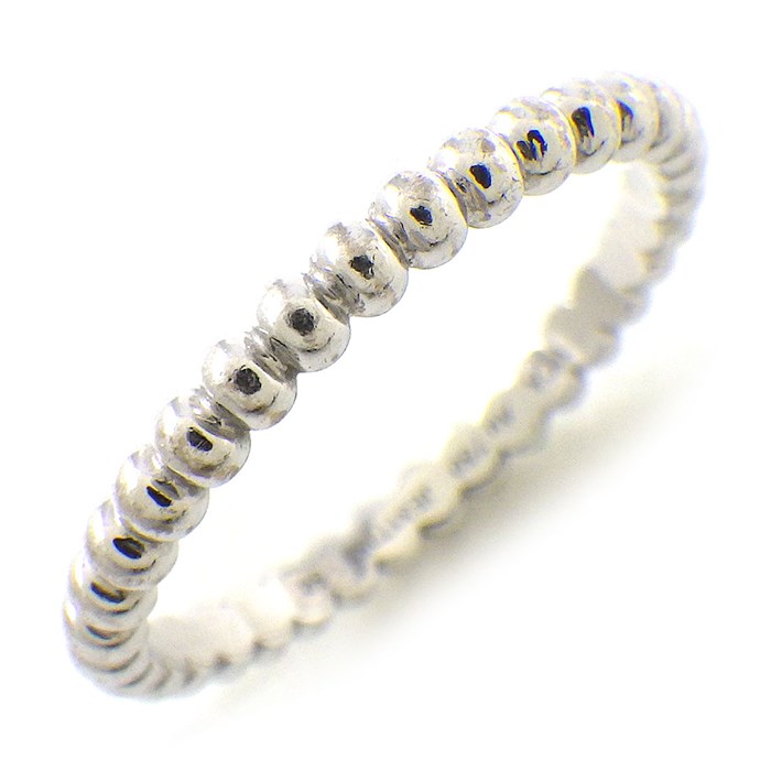 ヴァンクリーフ＆アーペル Van Cleef & Arpels リング ペルレ スモール VCARN31700 ゴールドパール K18WG 10号 / #50 【中古】のサムネイル