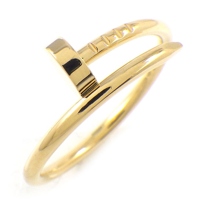 カルティエ Cartier リング ジュスト アン クル SM B4225957 釘モチーフ K18YG 17号 / #57 【中古】