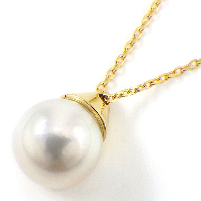 タサキ 田崎真珠 TASAKI ネックレス あこや真珠 ペンダント P-15330-18KYG ソーン スタッド パール 7.2mm珠 K18YG 【箱・保付き】 【中古】のサムネイル