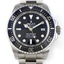【最大3万円OFFクーポン★サマーセール】 ロレックス Rolex 腕時計 シードゥエラーディープシー 136660 ブラック文字盤 黒 カレンダー 夜光インデ...