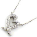 【ゴールデンセール★対象品2%OFF&5日限定P3倍】 ティファニー Tiffany & Co. ネックレス ラヴィング ラビング ハート ダイヤモンド PT950 【中古】(4)