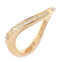 【ゴールデンセール★対象品2%OFF&ポイント2倍】 カルティエ Cartier リング パリ ヌーベル バーグ カーブ ウェーブ ツイスト ダイヤモンド K1...