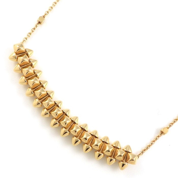 【最大3万円OFF★サマーセール＆10日限定P3倍】 カルティエ Cartier ネックレス クラッシュ SM B7224744 スタッズ K18PG 【中古】のサムネイル