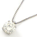 【ゴールデンセール★対象品2%OFF&15日限定P3倍】 【ダイヤモンド】 ネックレス 1ポイント ラウンドブリリアントカット ダイヤモンド 0.921ct(J/VVS2/VG) ベネチアンチェーン PT900 PT850 【中古】(4)