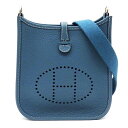 【ゴールデンセール★対象品2%OFF&5日限定P3倍】 エルメス HERMES ショルダーバッグ エヴリン TPM 2023年製 ニューブルージーン トリヨンク...