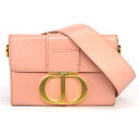 【ゴールデンセール★P2倍&対象品2%OFFクーポン】 ディオール Dior ショルダーバッグ 30 モンテーニュ ボックス マイクロ M9204UMOS ロー...