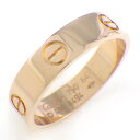 【最大3万円OFF★サマーセール&10日限定P3倍】 カルティエ Cartier リング ラブ クラシックモデル MM B4084864 K18PG 23.5号 / #64 【中古】