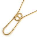 【最大3万円OFFクーポン★サマーセール】 エルメス HERMES ネックレス シェーヌダンクル ダナエ スパイクチェーン K18YG 【中古】
