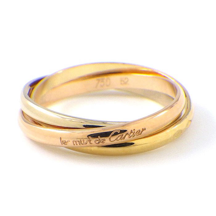 廃番】カルティエ トリニティリング XS 12号