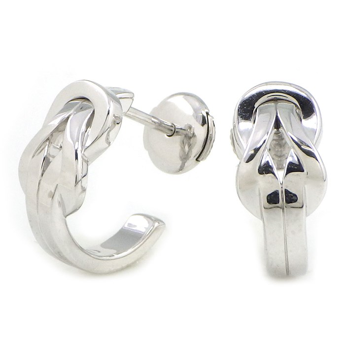 フレッドFREDサクセスダイヤ ピアスK18PG ピアス片方