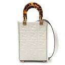 【ゴールデンセール★P2倍&対象品2%OFFクーポン】 フェンディ FENDI ショルダーバッグ ハンドバッグ サンシャイン ショッパー スモール ズッカ 8B...