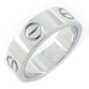 カルティエ Cartier リング ラブ クラシックモデル MM B4084750 K18WG 9.5号 / #50 【中古】