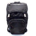 【ゴールデンセール★対象品2%OFF&5日限定P3倍】 プラダ PRADA バックパック リュック テスート 2VZ135 ブラック ナイロン シルバー金具 【...