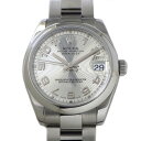 【ゴールデンセール★P2倍&対象品2%OFFクーポン】 ロレックス Rolex 腕時計 デイトジャスト 178240 M番 2007-2008年 フルーテッドベ...