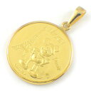 【最大3万円OFFクーポン★サマーセール】 ディズニー Disney ペンダントトップ ミッキーマウス ミニーマウス 1/10oz 2024年 3000枚 限定...