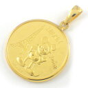 【最大3万円OFF★サマーセール&10日限定P3倍】 ディズニー Disney ペンダントトップ ミッキーマウス ミニーマウス 1/10oz 2024年 3000枚 限定モデル メダル パリ エッフェル塔 凱旋門 K24