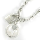 【ゴールデンセール★対象品2%OFF&5日限定P3倍】 ティファニー Tiffany & Co. ネックレス ハードウェア リンク スモール ボール ロック チャーム 3点セット ニューヨーク ロゴ SV925 【中古】(4)