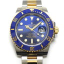 【最大3万円OFFクーポン★サマーセール】 ロレックス Rolex 腕時計 サブマリーナー 40 116613LB ルーレット刻印 デイト 夜光インデックス/針...