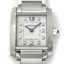 【最大3万円OFFクーポン★サマーセール】 カルティエ Cartier 腕時計 タンク フランセーズ SM WE110006 11ポイント ダイヤインデックス ...