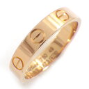 【最大3万円OFF★サマーセール&10日限定P3倍】 カルティエ Cartier リング ラブ スモールモデル B4085249 K18PG 9号 / #49 【中古】