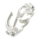 【最大3万円OFF★サマーセール&10日限定P3倍】 カルティエ Cartier リング シグネチャー ロゴ K18WG 15号 / #55 【中古】