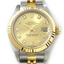 【最大3万円OFFクーポン★サマーセール】 ロレックス Rolex 腕時計 デイトジャスト 79173G P番 2000年 10ポイント ダイヤインデックス シ...