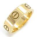 【最大3万円OFF★サマーセール&10日限定P3倍】 カルティエ Cartier リング ラブ クラシックモデル B4084653 K18YG 12.5号 / #53 【中古】